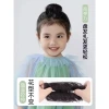 Children's false hair, hair bands, flower buds, bun heads, false hair bags, headwear, natural and fluffy hair curling tools, hair accessories that show off a lot of hair details Picture