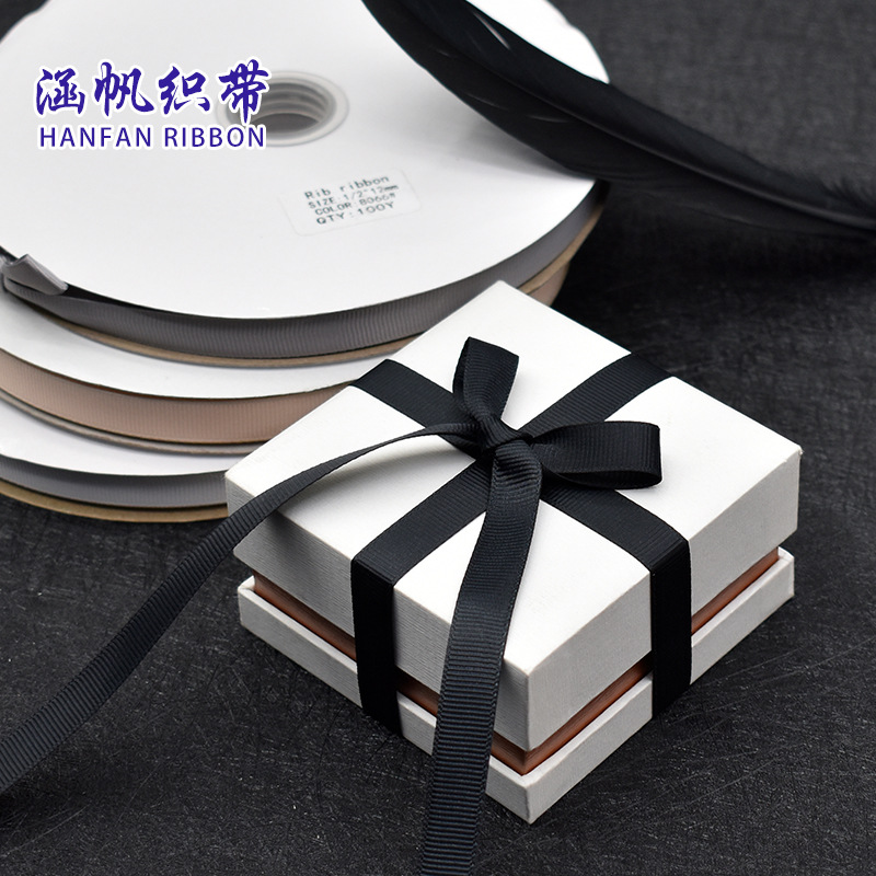 8 points 2.5CM silver-edge colored ribbon polyester silk ribbon wedding chair back packaging ribbon decoration factory direct sales woven ribbon wholesale Application Scenario