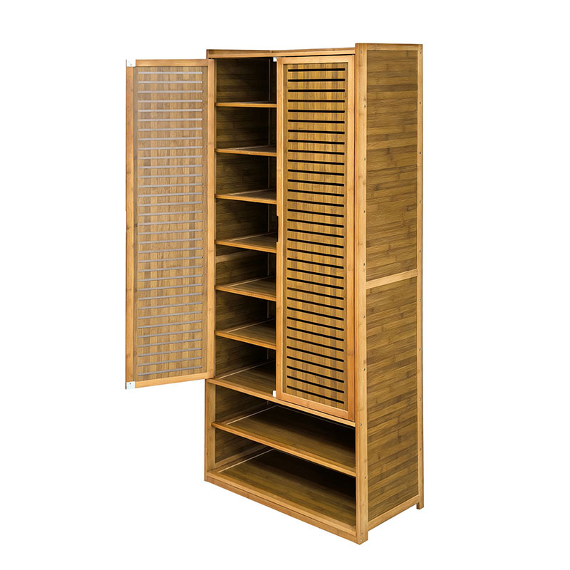 鞋柜/收纳盒/玄关斜插式鞋柜/实木鞋柜白底实物图