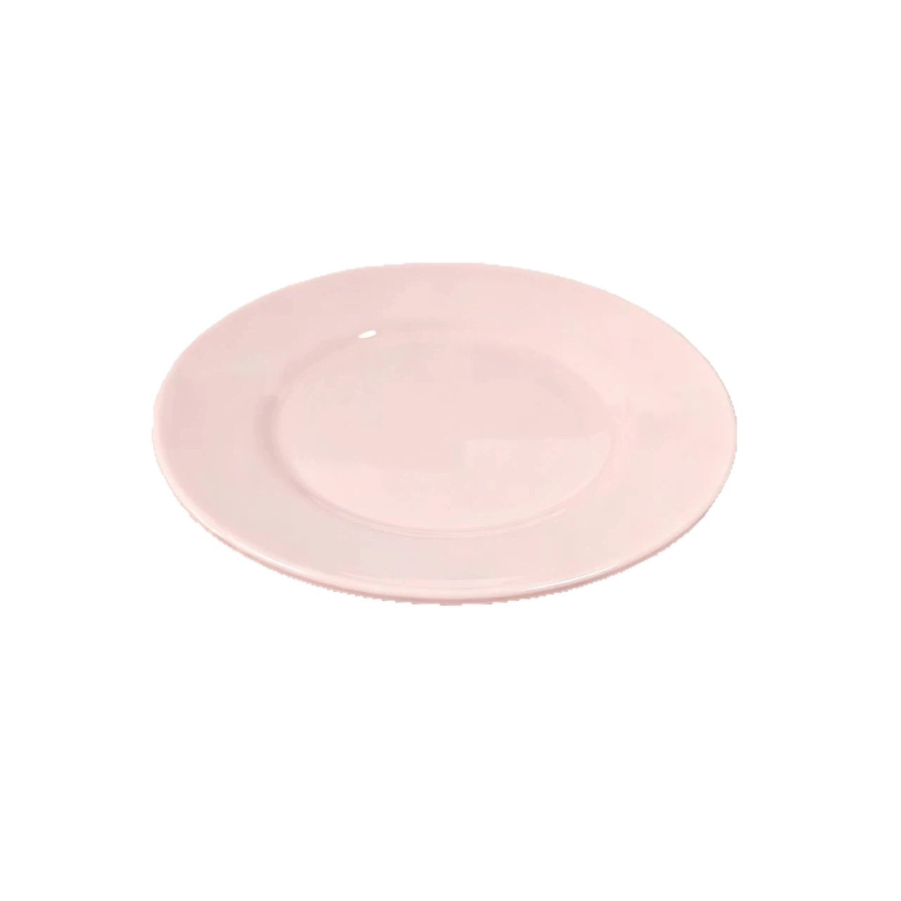 密胺简约圆形炒菜烤肉餐盘商用火锅酒店宴席菜盘子白底实物图