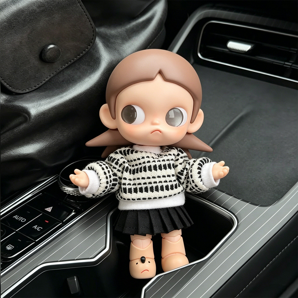 Only for sale: Zsiga's desired place for kids, Korean school style two-piece set of dolls, diy clothes, dress-up accessories details Picture