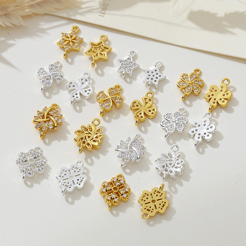 复古铜发簪小挂件古风吊坠现货批发厂家直销DIY饰品配件