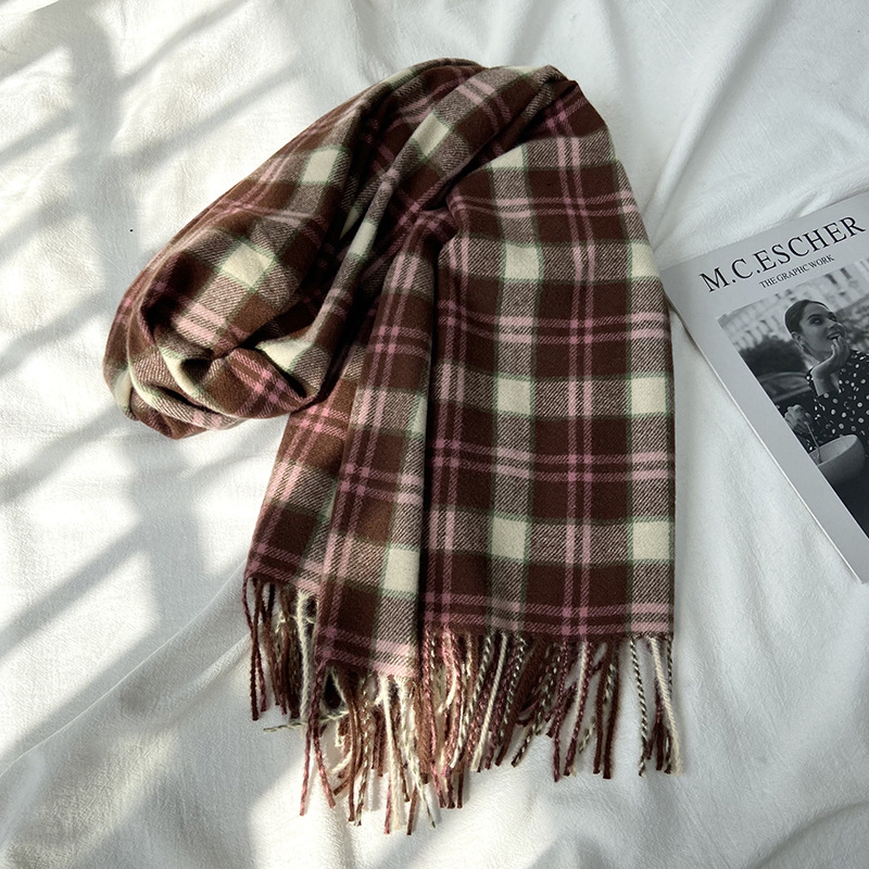 儿童围巾实物图