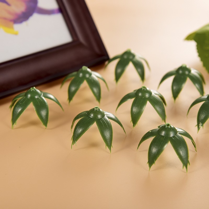 仿真花配件五角底花托假花材料花底批发办公文化园艺装饰用品