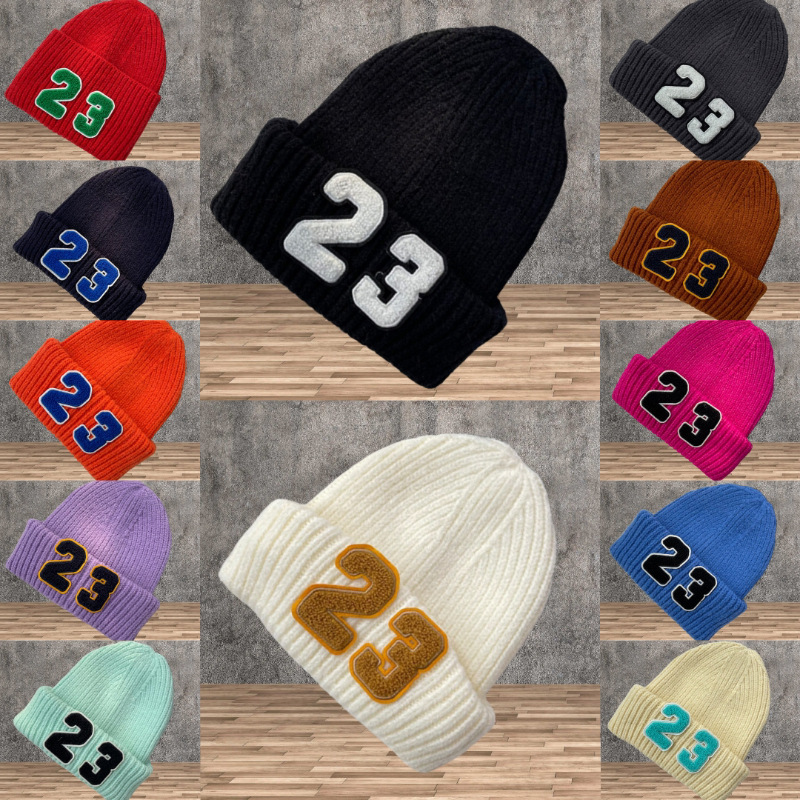 潮流韩版男女通用刺绣秋冬针织帽欧美嘻哈百搭休闲帽子服装配饰