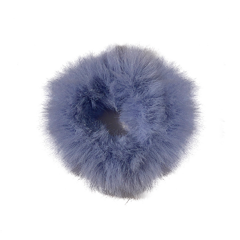 Dopamine wool hair bands for autumn and winter, towel bands, simple hair ties, leather bands and hair accessories wholesale Item Picture