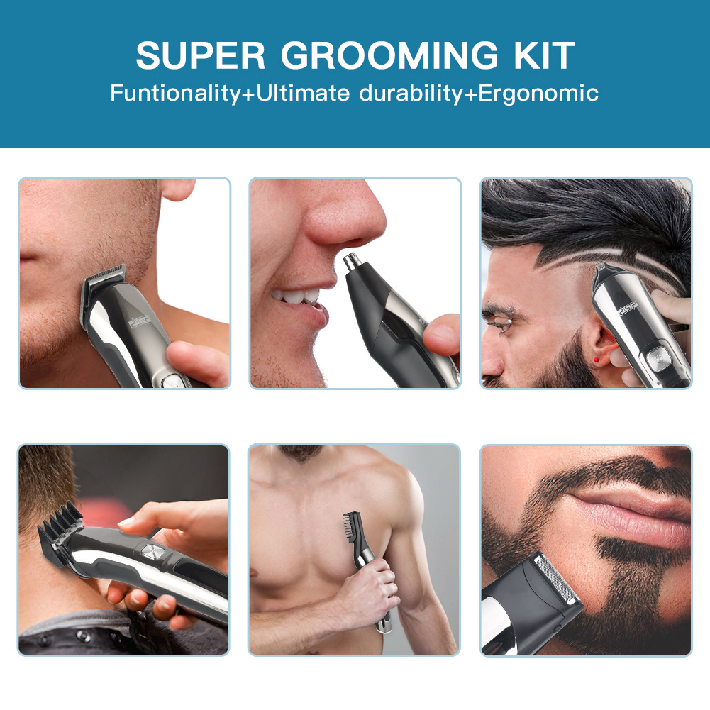 Dansong 11-in-1 multi-functional electric clipper USB charging home electric hairdressing set Personal care appliance Application Scenario