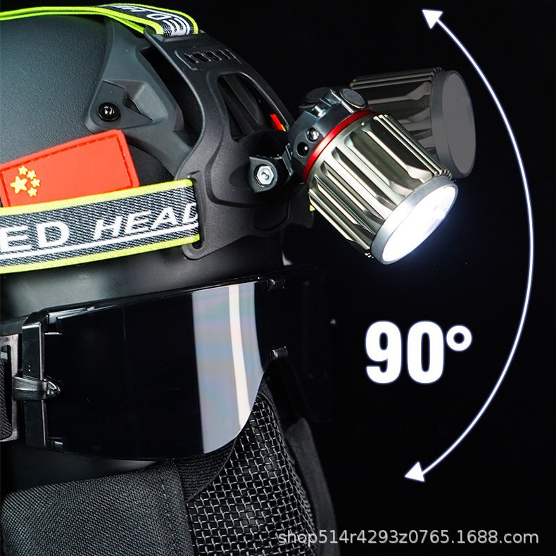 White laser LED telescopic zoom headlamp, 18650 charging outdoor headlamp, high-brightness long-range adventure lighting flashlight headlamp Specification image