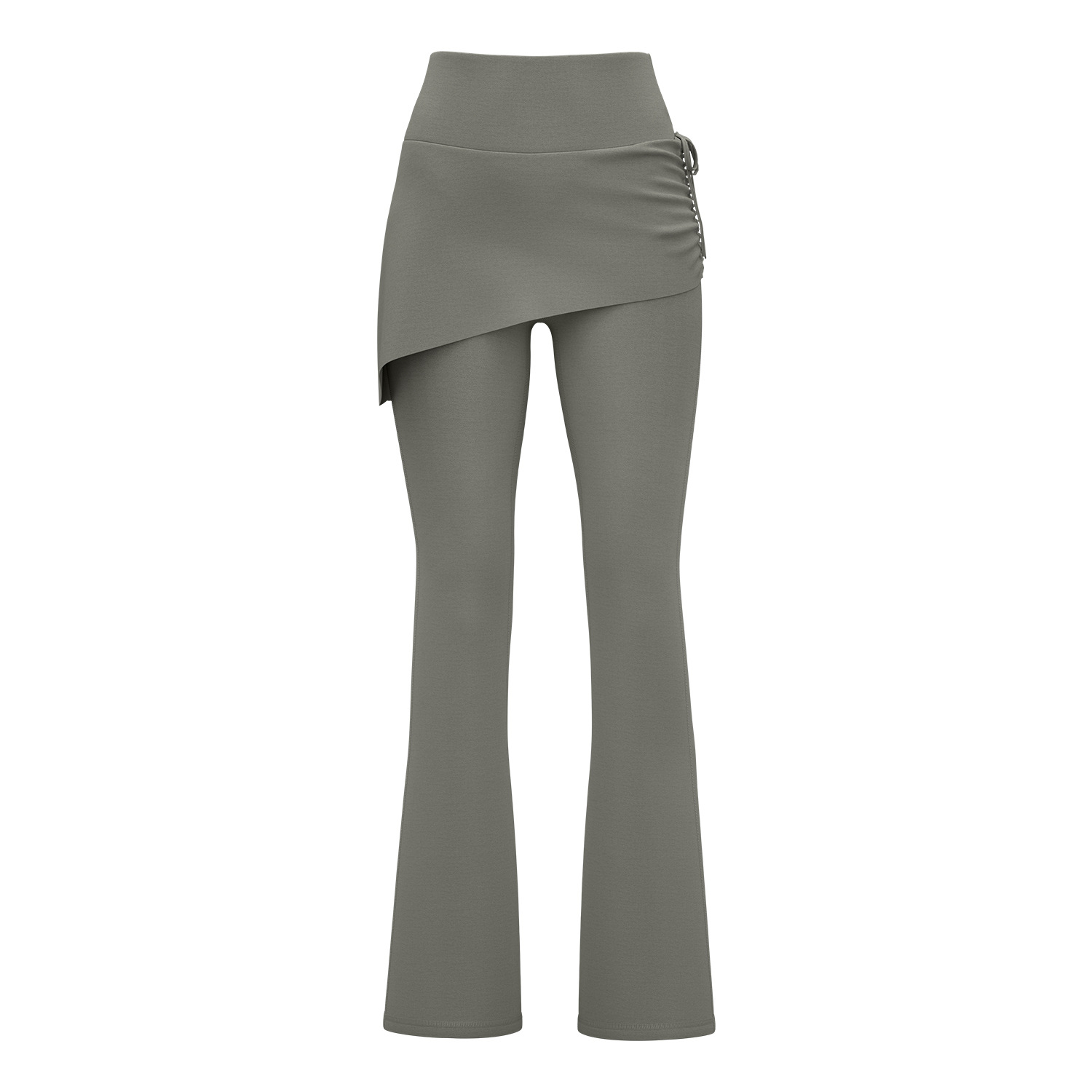 New wrinkled flared skirt pants, two sets of high-waisted, hip-lifting, slightly flared yoga pants for women Application Scenario