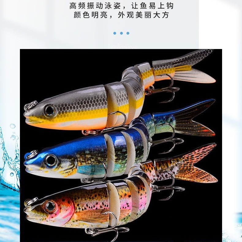 Sección más peces cebo de camino de 13,5 cm19g lejana hundido el agua falso cebo posar Gan GouYu HeiYu suministros pesca señuelos de camino details Picture