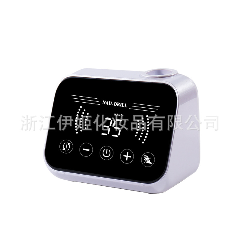 Xiaohongshu's same style nail art hollow cup grinding machine, 35,000 RPM charging portable nail removal tool, special hardware pneumatic grinding machine for nail salons Specification image