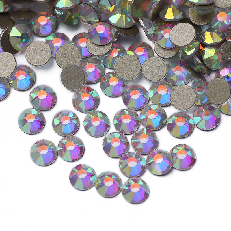 "Imitation Chinese eight small small base Austrian hot diamond white ab water diamond nail art accessories Premium. Application Scenario