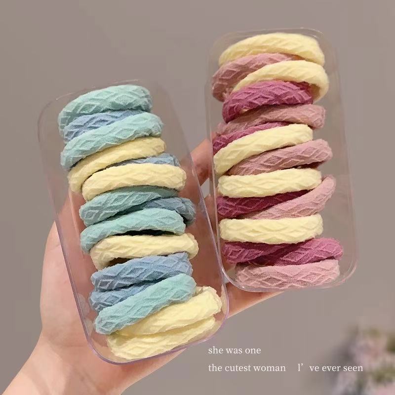 High-end style, hair-safe hair tie, hair band, high elasticity, durable, seamless hair tie, women's hair tie, leather band headwear