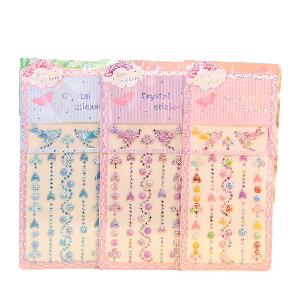 New beauty DIY diamond stickers, scene stickers, girlish fun decorations, shiny crystal stickers, handicrafts, creative gifts Item Picture