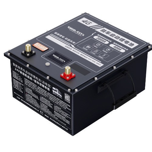 The Truck Is Equipped With A 24V150ah Lithium Battery For Parking And Starting, Featuring One-Button Strong Start And Intelligent Control Of Lithium Iron Phosphate, Which Is Durable And Reliable Item Picture