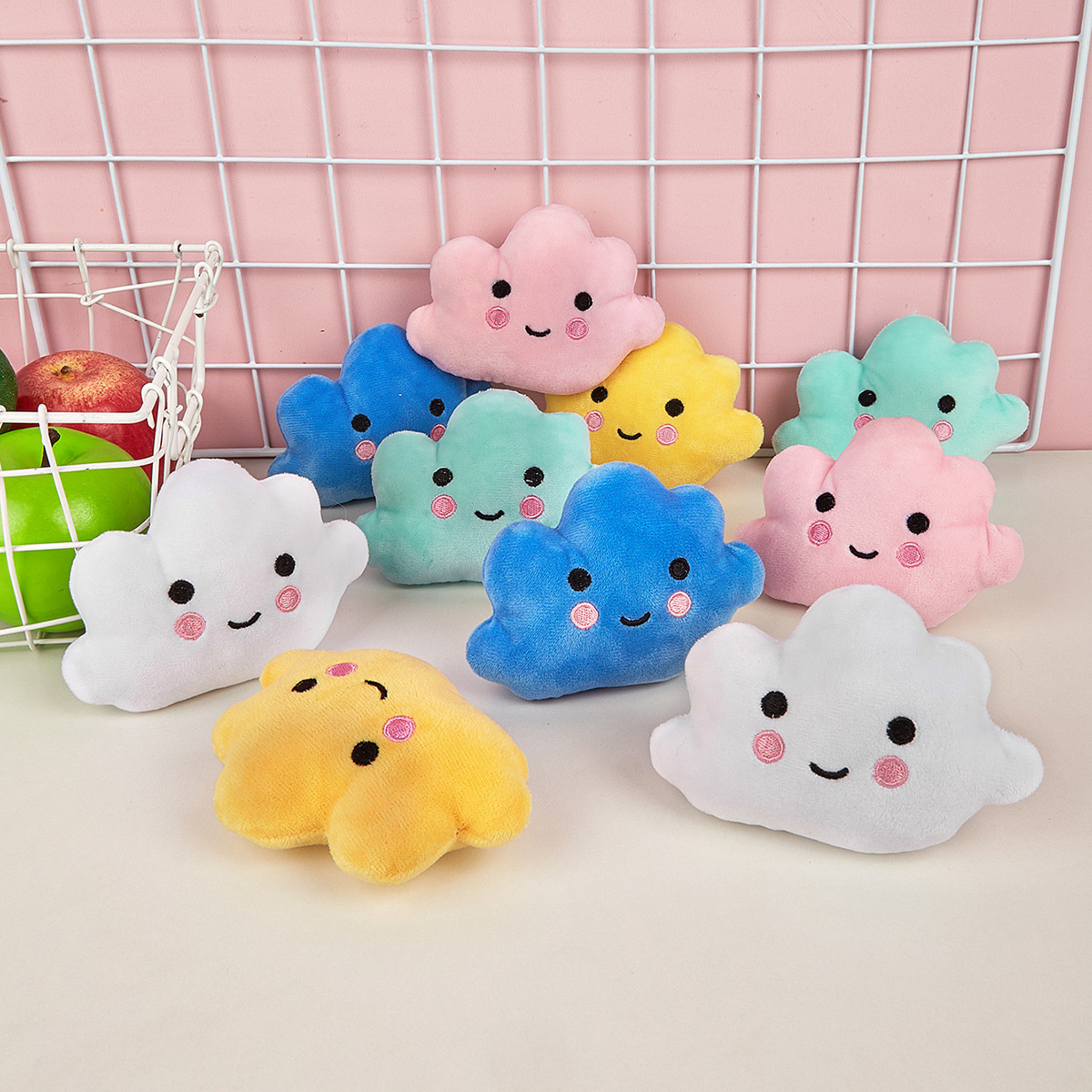 宠物毛绒玩具云朵发声逗趣猫狗玩具解闷宠物用品宠物玩具狗狗玩具