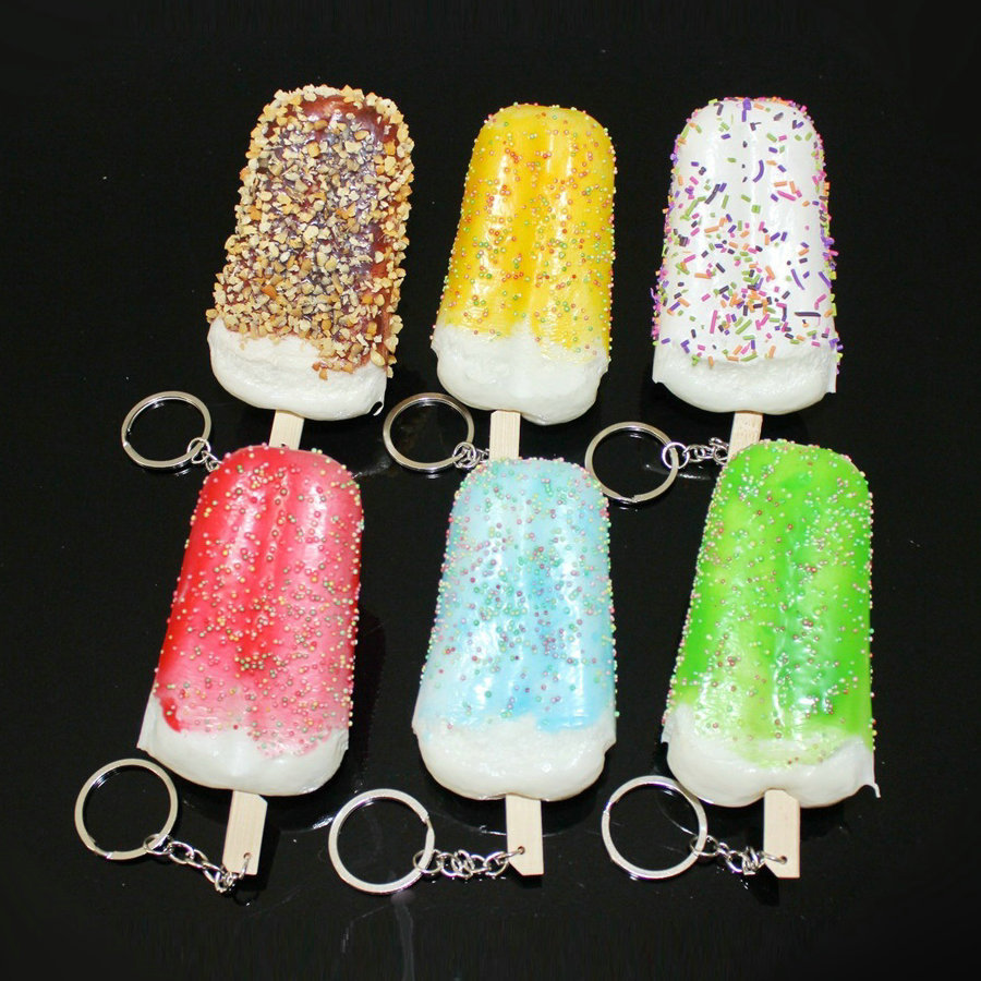 Source handmade factory goods ICE cream, fridge magnets, ICE-IA creative home decoration, window display, set props, daily necessities, kitchen, ice cream molds details Picture