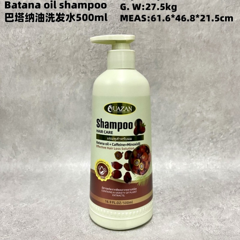 UAZAN Ginseng, Olive and Mint Shampoo is smooth, refreshing and fragrant. It is suitable for cross-border hair care, personal care and hair styling Specification image