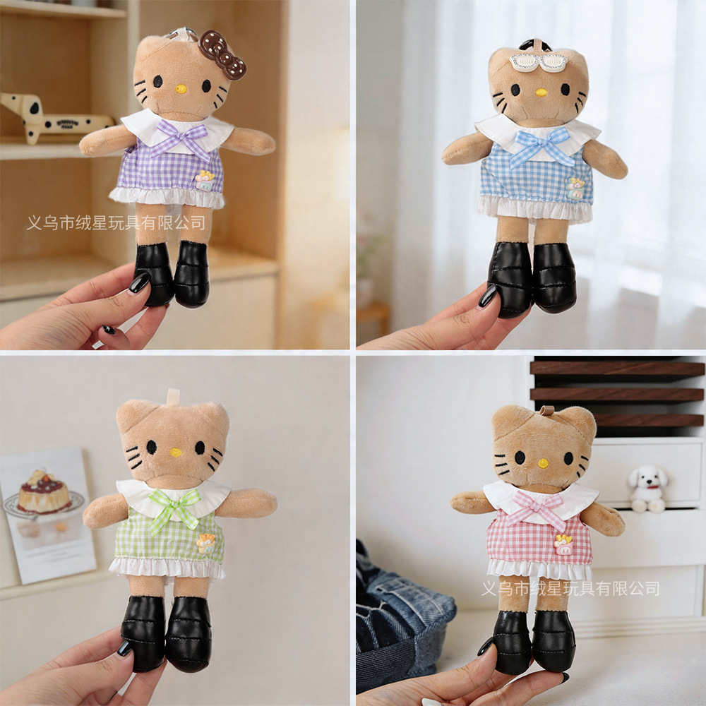【 Exclusive Baby Clothes 】 New round-neck small vest baby clothes doll doll with a hundred matching outfits and long legs kt dress-up baby clothes details Picture