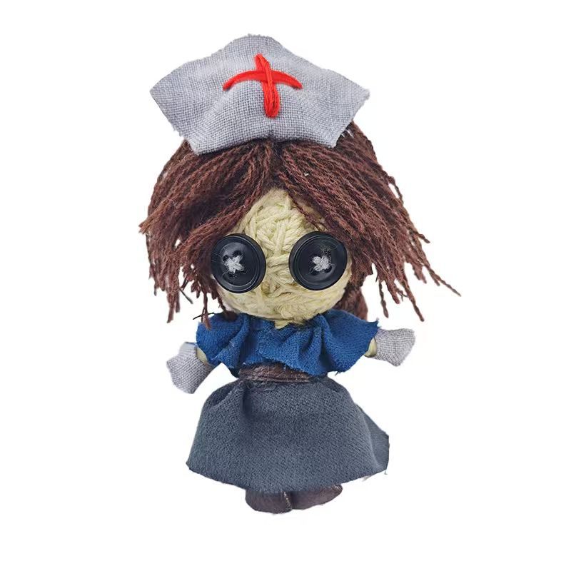 Nurse's original fifth sequence cotton thread doll, Voodoo doll, Fudu doll, export version, all handmade