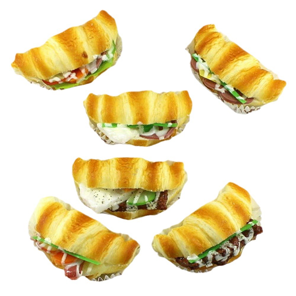 European-style home decoration, refrigerator stickers, bread cooking, bread toaster, sandwich machine, children's teaching decoration products Item Picture
