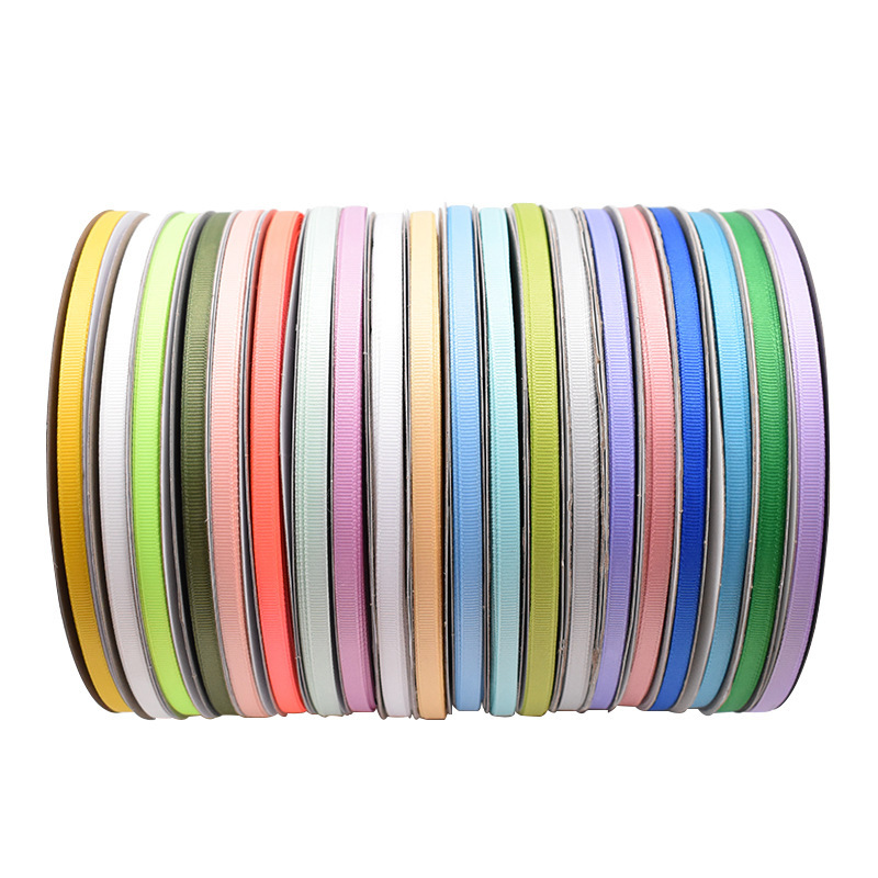 Hanfan webbing 0.6cm threaded ribbon clothing accessories DIY bow accessories Scarf Silk scarf Sun-protective clothing sash Item Picture