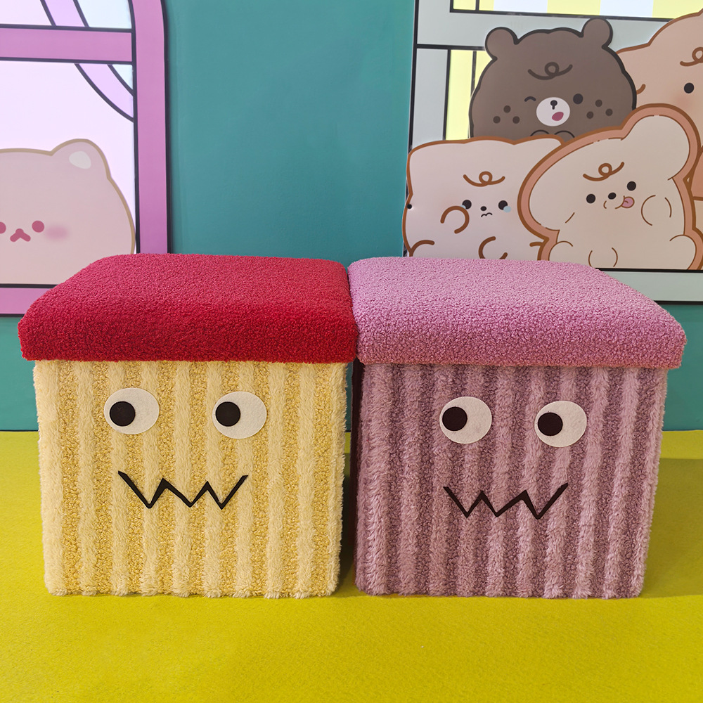 收纳凳、储物凳、收纳桌实物图