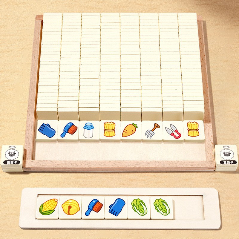 Sheep, Sheep, Sheep tabletop game, children's educational puzzle, casual card, multi-person Monopoly, toy educational board Application Scenario