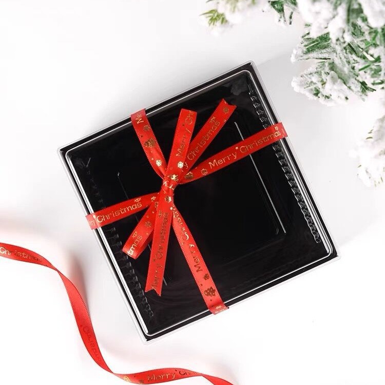 Christmas gilded ribbon 1cm bow decoration gift box packaging DIY polyester ribbon clothing accessories Scarf Silk scarf sash Application Scenario