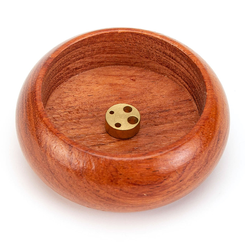 Incense burner, incense stick, incense holder, horizontal incense, copper incense holder, solid wood, rosewood, ebony, mini incense burner, sandalwood, agarwood, small incense holder, handicraft gift Application Scenario