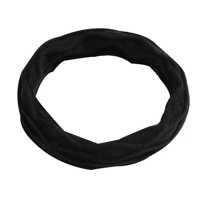 A popular high-elasticity seamless hair band for women, thickened and durable leather band hair tie for women Item Picture