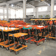 szhoular factory has 2-ton / 2.5-ton galvanized manual forklifts, hydraulic transporters, hydraulic loaders and ground cattle in stock pic 17