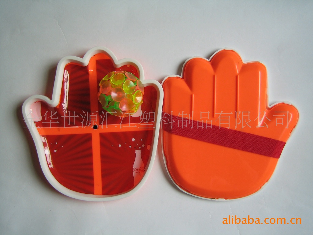 生产亲子儿童解压游戏运动玩具发光吸盘球粘粘球手抛球PVC粘靶球详情23