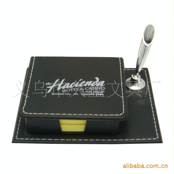 【 Factory Supply 】 Leather boxes, note-taking notes, sticky notes, imitation PU note boxes, high-end leather boxes with logo advertisements pic 22