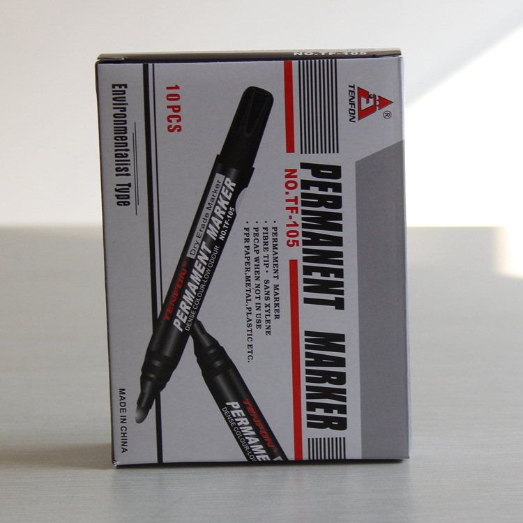 The conical 105 socket oil-based marker pen of Tianfeng brand has a larger capacity and a longer writing time pic 3