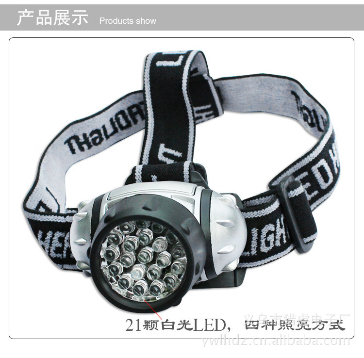 猎虎led头灯户外钓鱼野营矿灯露营骑行维修工作灯工具包配件高亮详情34