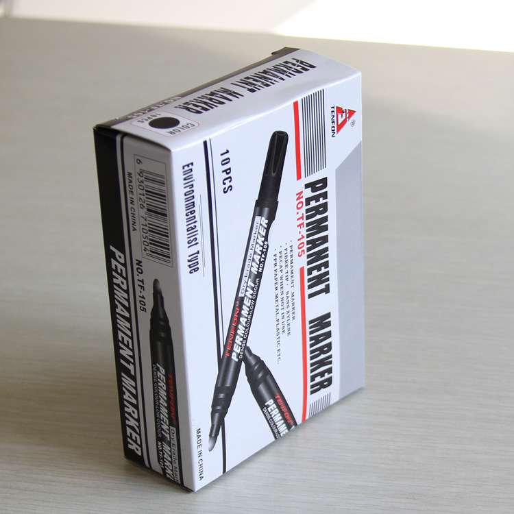The conical 105 socket oil-based marker pen of Tianfeng brand has a larger capacity and a longer writing time pic 14