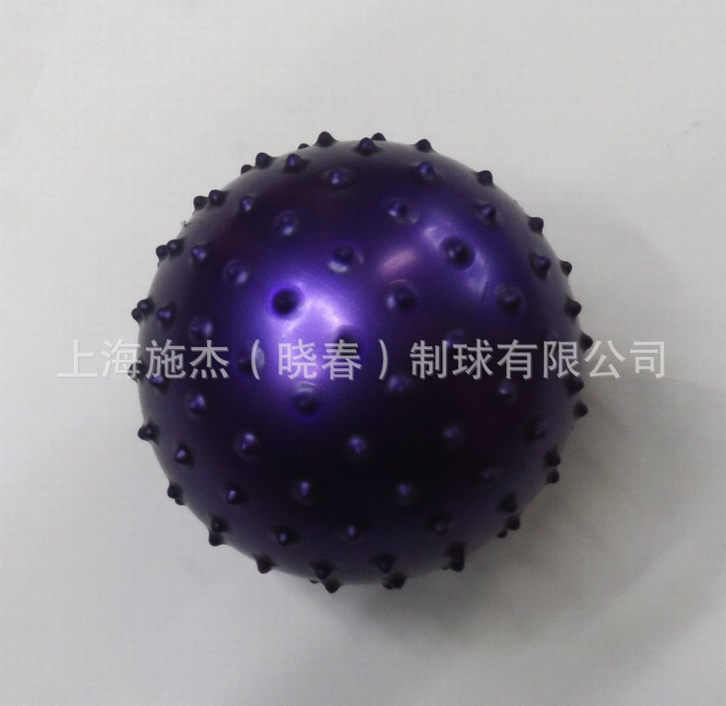 F001 8cm珠光(透明)按摩球（按摩健身球，宠物球）厂家直销批发详情5