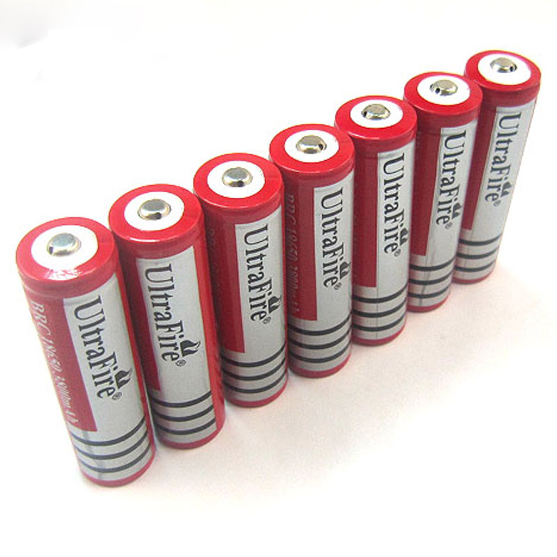 The headlamp of the powerful flashlight is equipped with a 18650 rechargeable lithium battery of 3.7v polymer with long battery life in stock pic 30