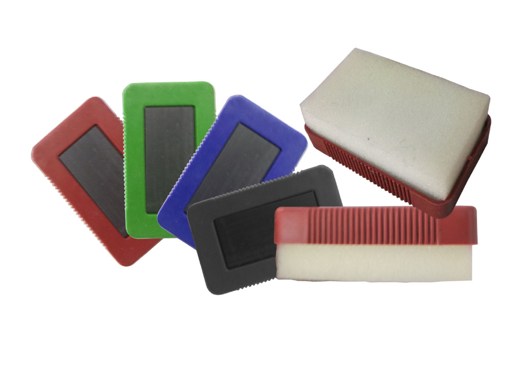 The manufacturer supplies plastic whiteboard erasers, blackboard erasers, green board erasers and straight board erasers pic 3