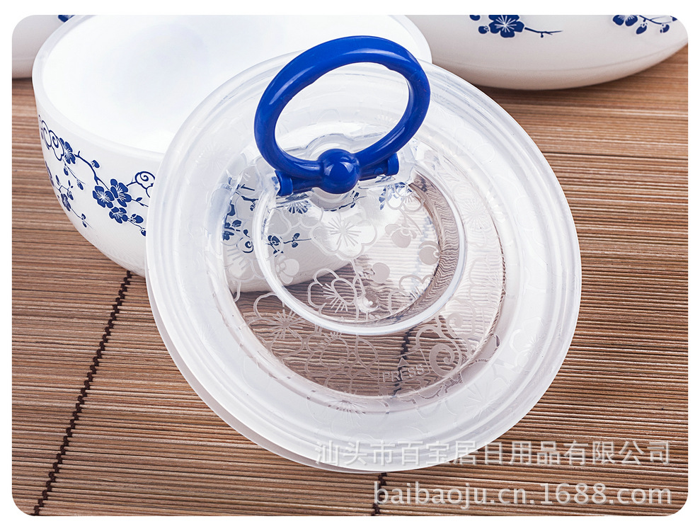 Hot-selling recommendation: B-359 sealed dual-color food preservation bowl, plastic sealed food preservation bowl pic 20
