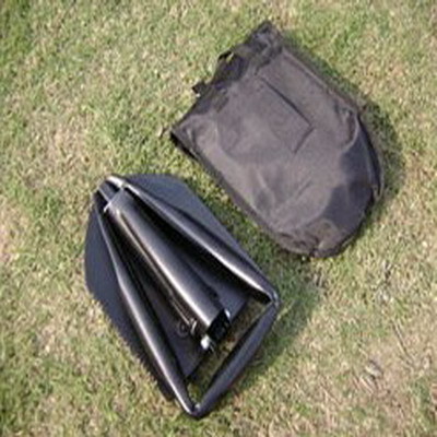 多功能折叠工兵铲户外野营铲车载铁锹黑色中号便携五金工具详情53