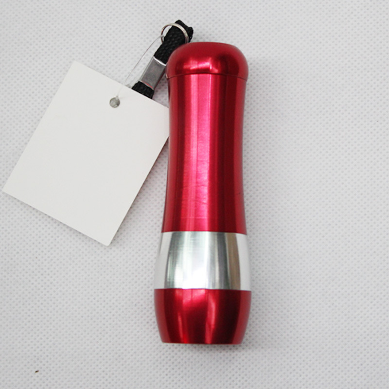 Factory direct sales of 9LED aluminum alloy flashlights, 3*AAA gifts, 3 AA battery flashlights, convenient to carry, LED strong light pic 35