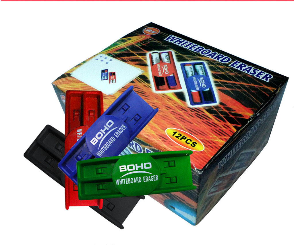 The manufacturer supplies plastic whiteboard erasers, blackboard erasers, green board erasers and straight board erasers pic 6