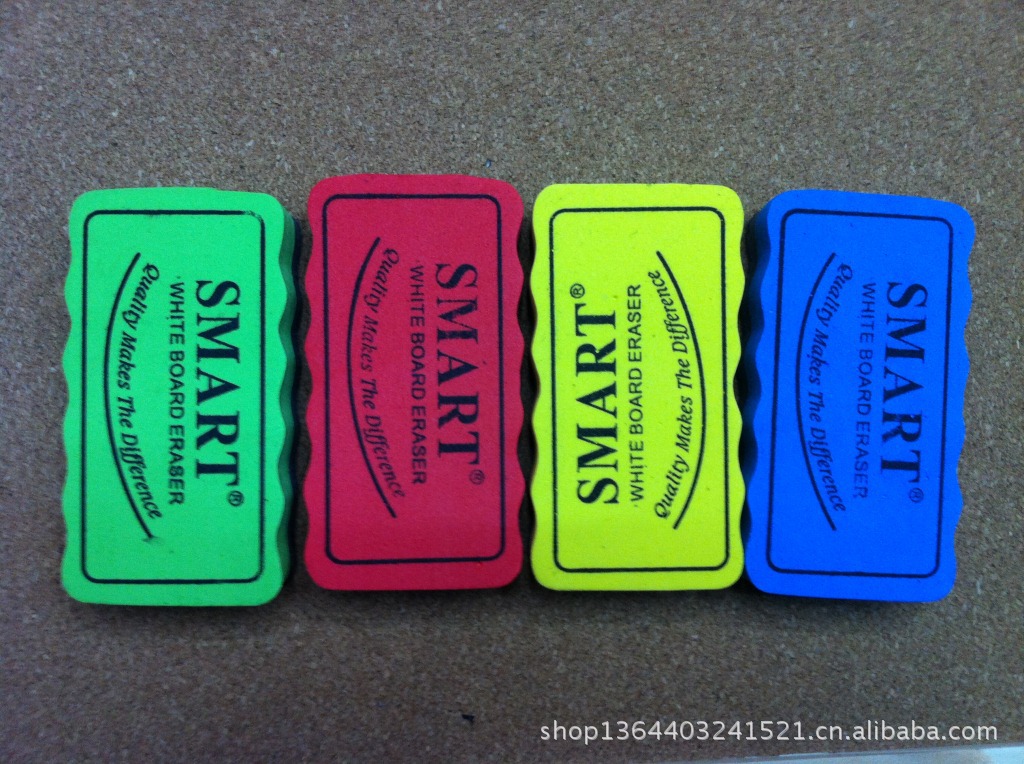 Handshake eraser, cooperative eraser, EVA whiteboard and blackboard dual-purpose eraser pic 3