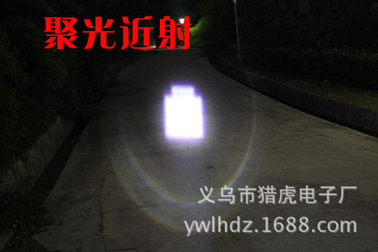 The new usb charging Android interface, powerful flashlight with zoom, built-in lithium battery, logo, side light and flashlight from Hunter Tiger pic 24