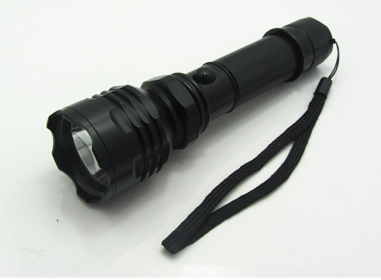 Hunter Tiger LED Strong Light Charging Waterproof Strong Light C6 flashlight Direct charging waterproof flashlight Outdoor lighting pic 33