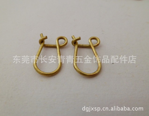 Welding and welding detachable earring clip accessories, U-shaped earring clip, DIY earring handcrafted jewelry accessories pic 19
