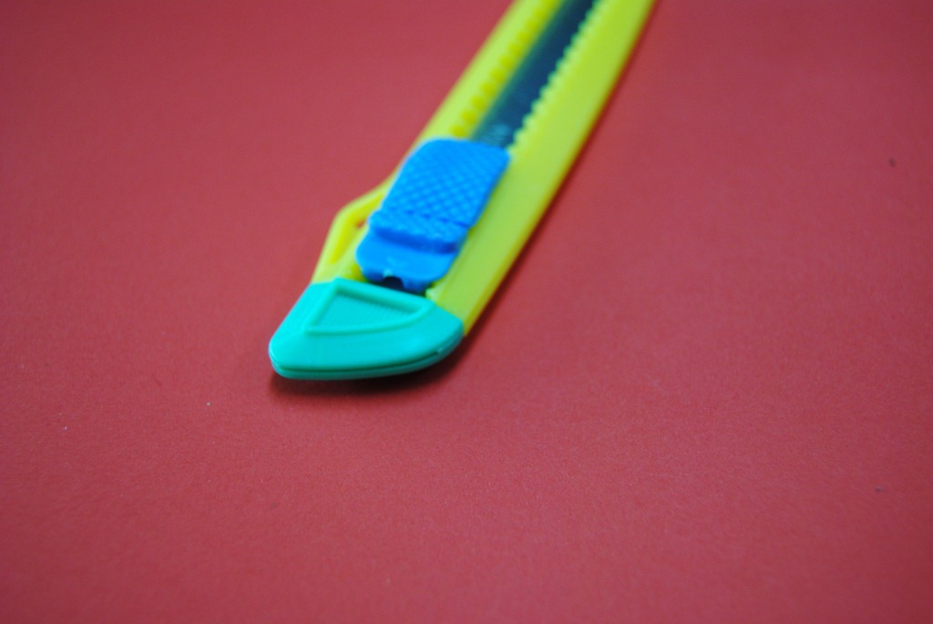 Small utility knife 9mm, utility knife manufacturer, bagged utility knife, single bag packaging, opp bag pic 11