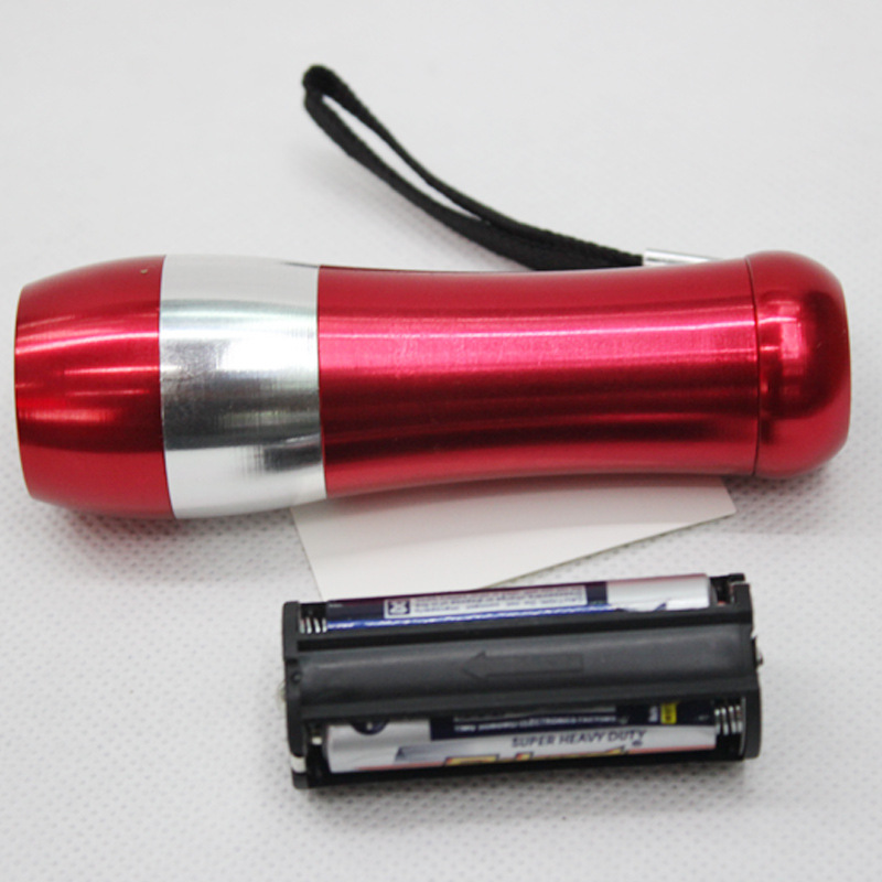 Factory direct sales of 9LED aluminum alloy flashlights, 3*AAA gifts, 3 AA battery flashlights, convenient to carry, LED strong light pic 34